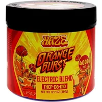 Orange Burst Electric Blend Haze Gummies 4000mg