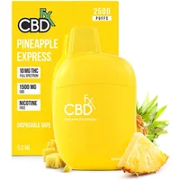 Pineapple Express CBDFx CBD + 10mg THC Vape Pen 1500mg