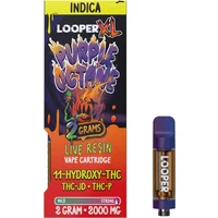 Purple Octane Looper XL 11-Hydroxy-THC+ THC-JD+THC-P Live Resin Cart 2G