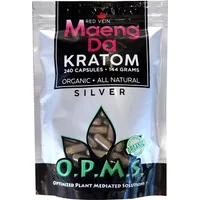 Red Maeng Da OPMS Silver Kratom Capsules 240ct