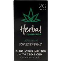 Forbidden Fruit Herbal Connection Blue Lotus Infused Eternal Blend Vape 2G