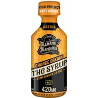 Orange Cream Tillmans Tranquils Delta 9 THC Syrup 420MG