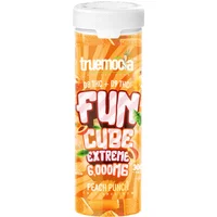 Peach Punch Truemoola Fun Cube Extreme D8+D9 Gummies 6000MG