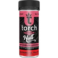 Watermelon Lemonade Torch Live Resin D9 + THCP Hulk Gummies 15000MG