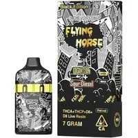 OG Kush | Sour Diesel Flying Horse Stoner Blend Black Edition Disposable 7G