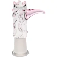 10MM Pink Shark Female Glass Bowl