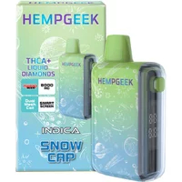Snow Cap Hempgeek THCA+Liquid Diamonds Disposable 8000MG