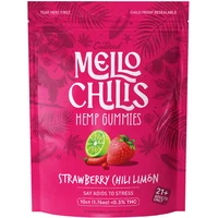 Strawberry Chili Limon Mello Chilis Hemp Gummies 10ct