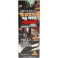 Big Apple Fritter University THCA Liquid Diamond Disposable 2G