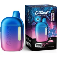 Gelato Ice Cutleaf Live Rosin Disposable Vape 5G