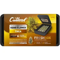 Golden Pineapple Cutleaf THCA Pre-Rolls 6ct + FreshBox