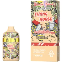 Laughing Buddha | Bubba Kush Flying Horse Stoner Blend Disposable 7G