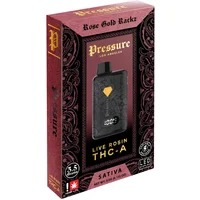 Rose Gold Rackz Pressure Live Rosin THC-A Disposable 3.5G