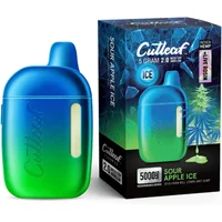 Sour Apple Ice Cutleaf Live Rosin Disposable Vape 5G