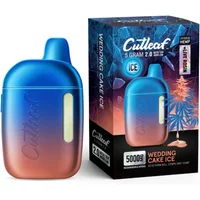 Wedding Cake Ice Cutleaf Live Rosin Disposable Vape 5G