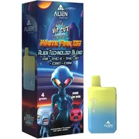 White Fire OG Alien Exotics Live Resin Blend Disposables 4G