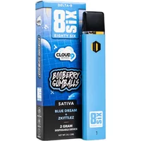 Booberry Gumballs 8SIX Cloud 9 Series D9 Disposable 2G