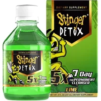 Lime Stinger Detox 5X 7-Day Extra Strength Permanent Drink 8 FL OZ