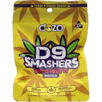 Tutti Frutti Dozo Delta 9 Smasher Gummies 20ct 10000MG