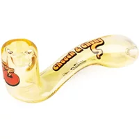 Color Changing Cheech & Chong 5″ 50th Commemorative Sherlock Hand Pipe in a Collectible Tin