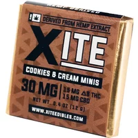 XITE Delta-9 Cookies & Cream Minis 30mg