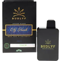 OG Kush Budlyf Apogee Blend Max THC-P Potency Disposable 5G