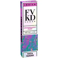 Granddaddy Purp FVKD Exotics THC-A Sugar Disposable Vape 3.5G