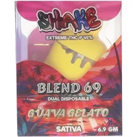 Purple Urkle X Guava Gelato Shake Extreme THC-P Blend 69 Dual Disposable 6.9 G