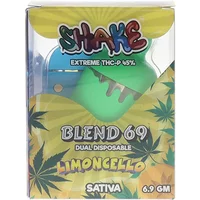 Raspberry Kush X Limoncello Shake Extreme THC-P Blend 69 Dual Disposable 6.9 G
