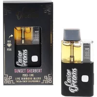 Sunset Sherbet Caviar Dreams Live Diamond Blend THCA+THCP Disposable 6MG
