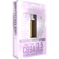 Wedding Frost Exodus CB9A+THCA+THCP Diamond Sauce Cartridge 3.5G