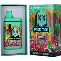 Donuts Pack Man V4 Liquid Diamonds Live Resin Vaporizer 2000MG