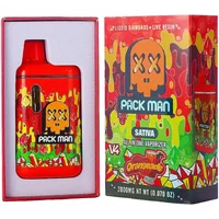 Orangeade Pack Man V4 Liquid Diamonds Live Resin Vaporizer 2000MG