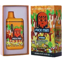 Pineapple Coconut Pack Man V4 Liquid Diamonds Live Resin Vaporizer 2000MG