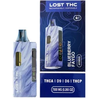 Blueberry Faygo Lost THC THC-A Disposable 7.5G