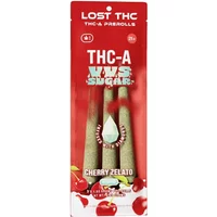 Cherry Zelato Lost THC THC-A VVS Sugar Diamond Infused Pre-Roll 3ct
