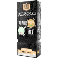 Mountain Wild | Charcoal Zest Flying Horse 2in1 Live Resin Disposable 3.8G