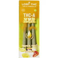 Tropical Twist Lost THC THC-A VVS Sugar Diamond Infused Pre-Roll 3ct
