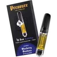 Blueberry Bandana Pressure LA Aces THCA+THCP Cartridge 1G