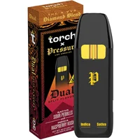 Sour Pebbles | Raspberry Kush Torch x Pressure Dual Disposable 3G