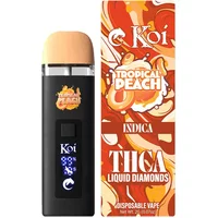Tropical Peach Koi THCA Liquid Diamonds Disposable 2G