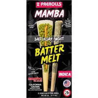 Saturday Night Mamba Batter Melt Full Spectrum Blend Pre-Roll 2ct 2.5G