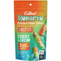 Cookies & Cream Cutleaf Reserve Exotic Pre-Roll 3ct