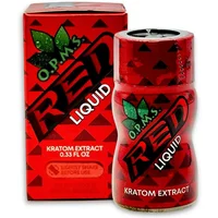 O.P.M.S. Red Liquid Kratom Extract 0.33 FL OZ