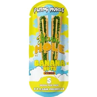 Banana Nuts Flying Horse THCA Hash Hole Pre-Rolls 5G