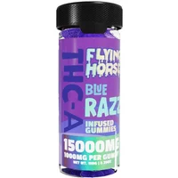 Blue Razz Flying Horse THCA Infused Gummies 15000MG 15ct