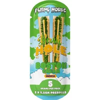 Boston Cream Flying Horse THCA Hash Hole Pre-Rolls 5G
