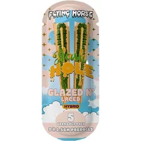 Glazed N' Laced Flying Horse THCA Hash Hole Pre-Rolls 5G