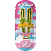 Strawberry Jam Flying Horse THCA Hash Hole Pre-Rolls 5G
