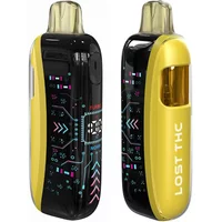 Banana Ice Cream Lost THC D8 x THCH x DPTHCP x D8THCP Live Resin Disposable 8G